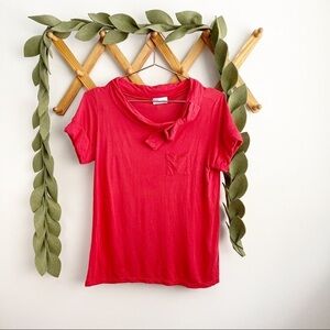 Red Valentino Red Bow Tee